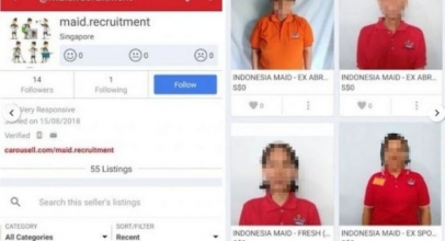 VIRAL! Tenaga Kerja Asal Indonesia Dijual Secara Online di Singapura