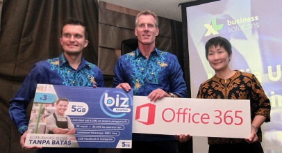 Gandeng Microsoft, XL Axiata Luncurkan Paket BIZ Dengan Office 365