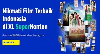 Nonton TV dan Film Sepuasnya di Layanan SuperNonton XL