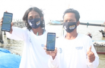 XL Corner: XL Axiata Kenalkan Aplikasi Laut Nusantara ke Nelayan Banten