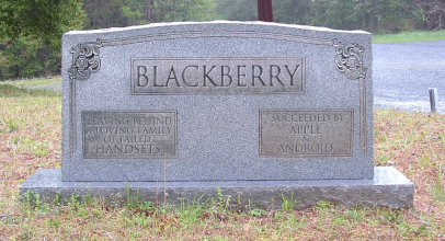 Bendera Putih BlackBerry