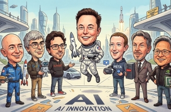 7 Miliarder AI Terkaya di Dunia 2026: Dari Elon Musk hingga Jensen Huang