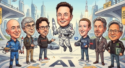 7 Miliarder AI Terkaya di Dunia 2026: Dari Elon Musk hingga Jensen Huang