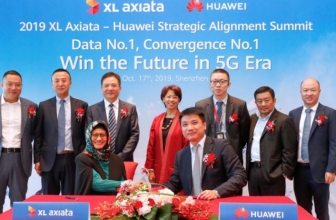 Berita XL: XL Axiata Gandeng Huawei Siapkan 5G