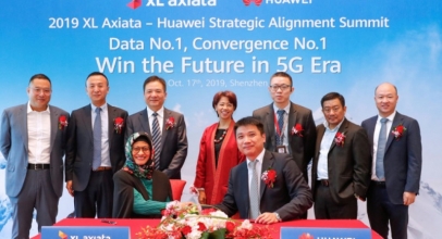 Berita XL: XL Axiata Gandeng Huawei Siapkan 5G