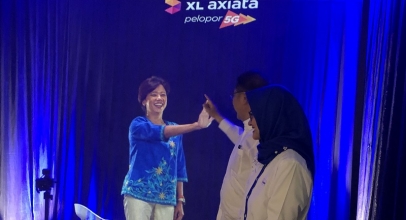 Berita XL: XL Uji Coba 5G dengan Hologram