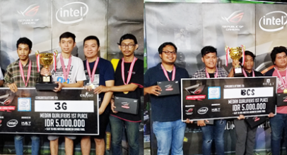 BCS Gaming dan 3G Jawara ASUS ROG Masters Indonesia di Medan