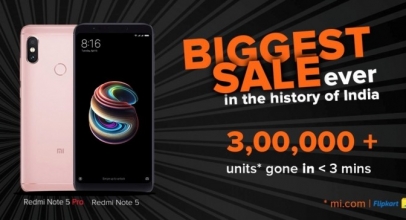 Xiaomi Redmi Note 5 Pro Ludes dalam Hitungan Menit
