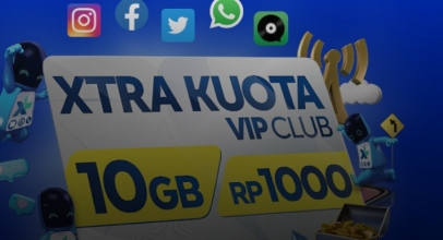Berita XL: Pelanggan Paket Xtra Combo VIP Bisa Jadi Member VIP Club