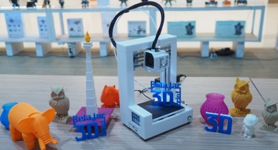 Presiden Jokowi Dukung 3D Printer untuk Industri 4.0 Buatan Inspira Academy