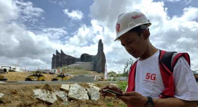Teknologi 5G SA Telkomsel di IKN