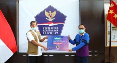 XL Corner:  Donasi Mitigasi Covid-19 Sebesar Rp 10,8 Miliar ke BNPB