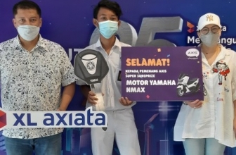 Pelanggan Dapat Sepeda Motor dari AxisNet