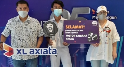 Pelanggan Dapat Sepeda Motor dari AxisNet
