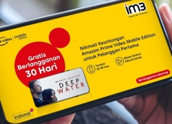 Pelanggan IM3 Dapat Gratis Nonton Amazon Prime Video Selama 1 Bulan