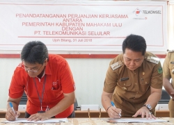 Telkomsel Tambah 3 BTS Baru di Mahakam Ulu