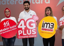 Jaringan 4G Plus Indosat Ooredoo Merentang di Sumatera Utara