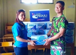 XL Axiata Salurkan Bantuan Bencana Banjir Jateng dan Yogya