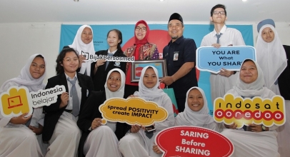 Indosat Ooredoo Gelar Roadshow Program CSR Digital Day #BijakBersosmed