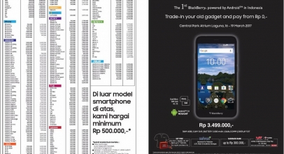 Buruan, Tukar Hape Lama dengan BlackBerry Aurora