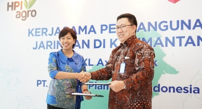 Gandeng HPI, XL Axiata Bangun Jaringan Telekomunikasi di Kawasan Perkebunan
