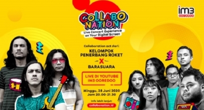 Barasuara dan Kelompok Penerbang Roket Hadir di IM3 Collabonation Concert