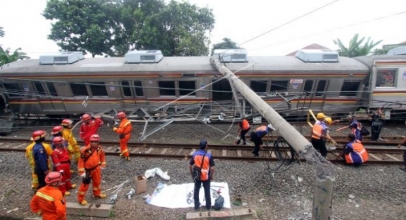 Netizen Soroti Insiden Kecelakaan KRL Communiter Line di Bogor