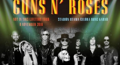 7 Fakta Menarik Dari Konser Guns N’ Roses di Jakarta 2018