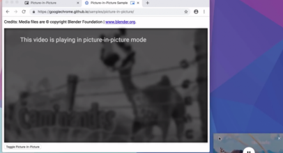Kini Pengguna Chrome Desktop Bisa Nonton Sambil Browsing