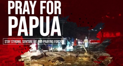 Netizen Berduka, Tagar #PrayForJayapura Jadi Trending Topic di Twitter