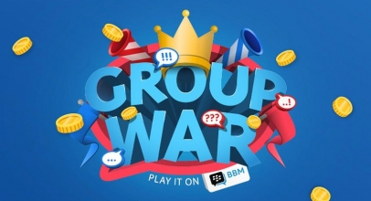 BBM Luncurkan Kuis Group War, Berhadiah Hingga Ratusan Juta