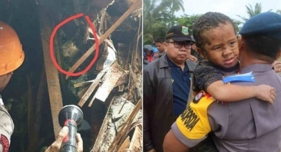 Kisah Bocah 5 Tahun Yang Jadi Korban Selamat Tsunami Banten
