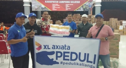 XL Axiata Sediakan Layanan Telepon Gratis di Area Bencana Tsunami