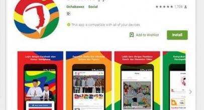 Jokowi App Jadi Aplikasi Paling Tren di Google Play Store