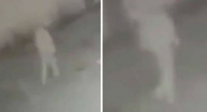 VIDEO: Hantu Pria Terekam Kamera CCTV