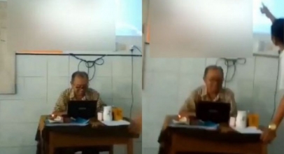 VIRAL! Oknum Guru Nonton Video Porno di Kelas, Ditegur Murid Malah Cengar-Cengir