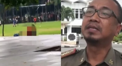VIRAL! Sepasang Remaja Nekat Mesum di Alun-Alun Kota Jember