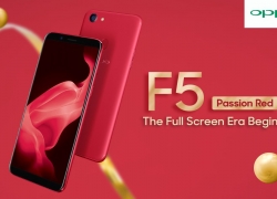 OPPO Sediakan F5 Passion Red Awal Tahun 2018