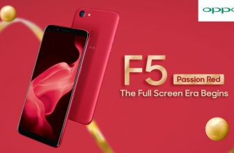 OPPO Sediakan F5 Passion Red Awal Tahun 2018