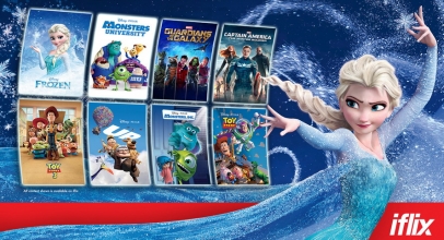 Kini Bisa Nonton Konten Populer Disney di iflix