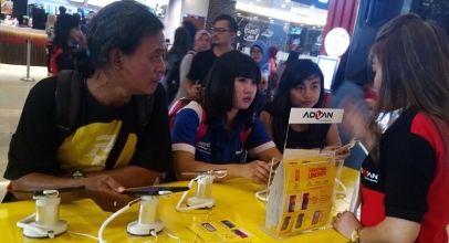 IM3 Ooredoo dan Advan Bikin Heboh di 3 Kota