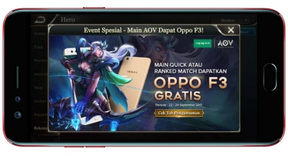 OPPO Jalin Kerjasama Strategis dengan Game Arena of Valor