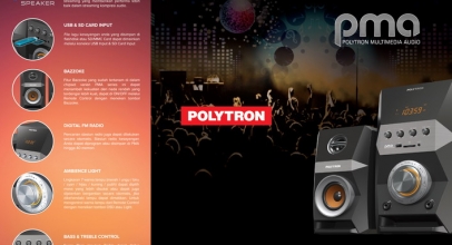 Speaker Nirkabel Polytron Seri PMA Hadir dengan Desain Futuristik
