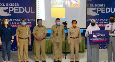 XL Axiata dan ASKOMPSI Dukung PJJ di Bangka