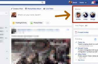 Facebook Stories Siap Sambangi Desktop