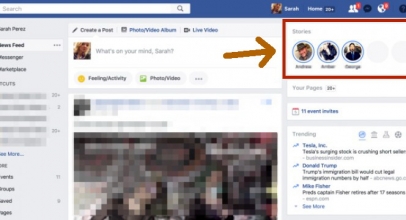 Facebook Stories Siap Sambangi Desktop