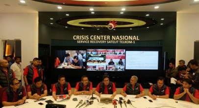 Telkom Terus Pulihkan Layanan Pelanggan Satelit Telkom 1