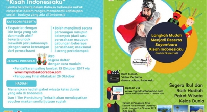 Indosat Ooredoo Selenggarakan Sayembara “Kisah Indonesia Ku” Bagi Ekspatriat