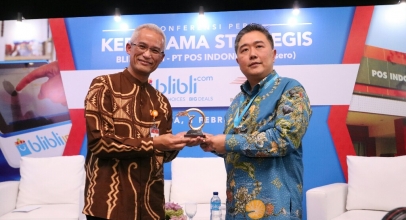 Blibli.com Gaet Pos Indonesia untuk Jangkau Pasar Lebih Luas