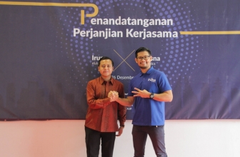 iruna eLogistics Tandatangani Kerjasama dengan Khrisna Logistics